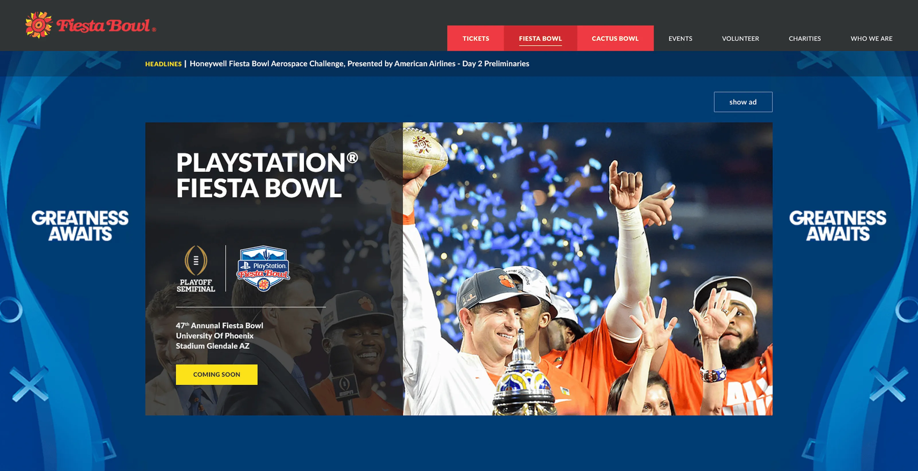 Fiesta Bowl — PlayStation Fiesta Bowl