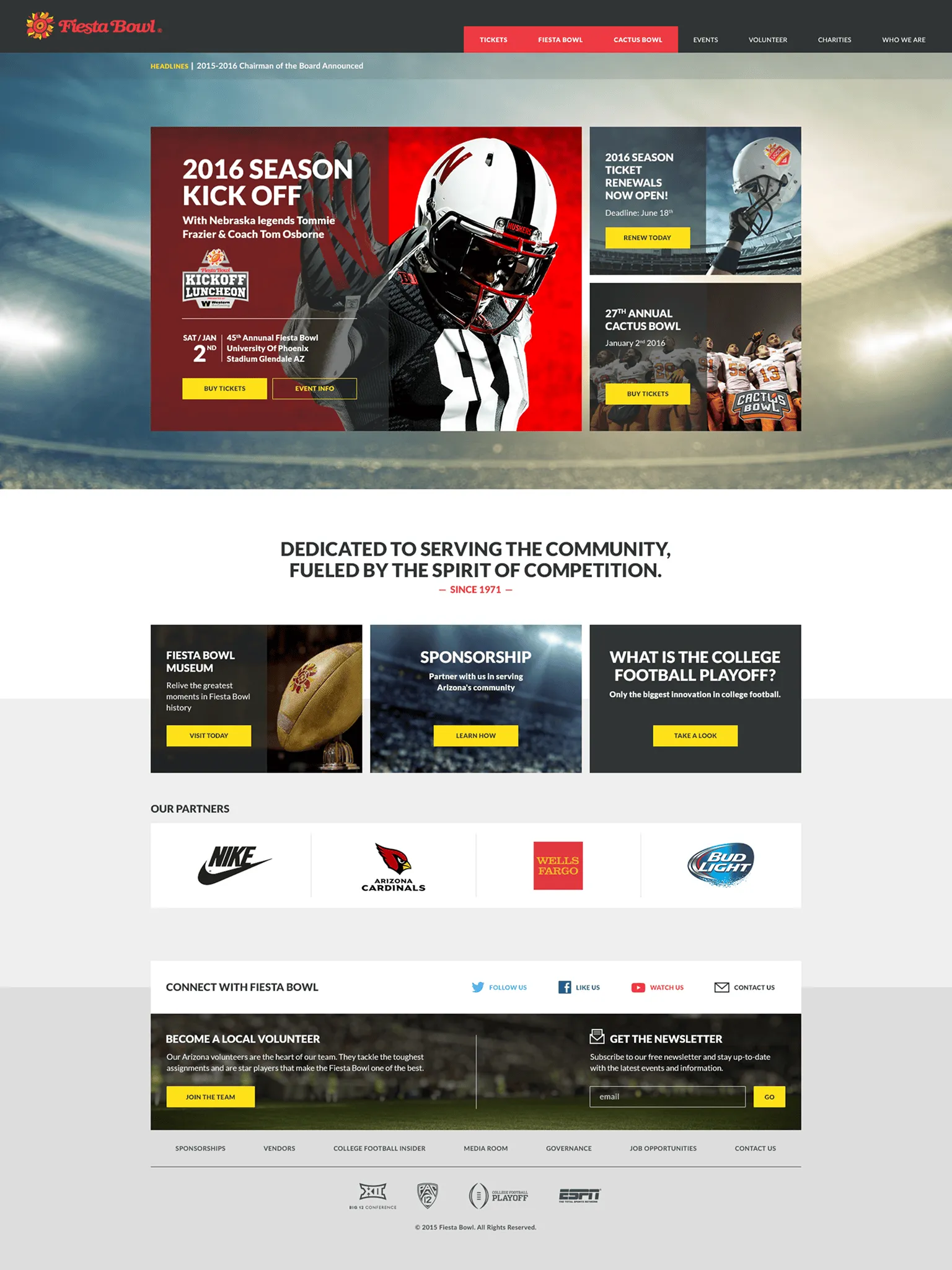 Fiesta Bowl — 2016 Season Kickoff