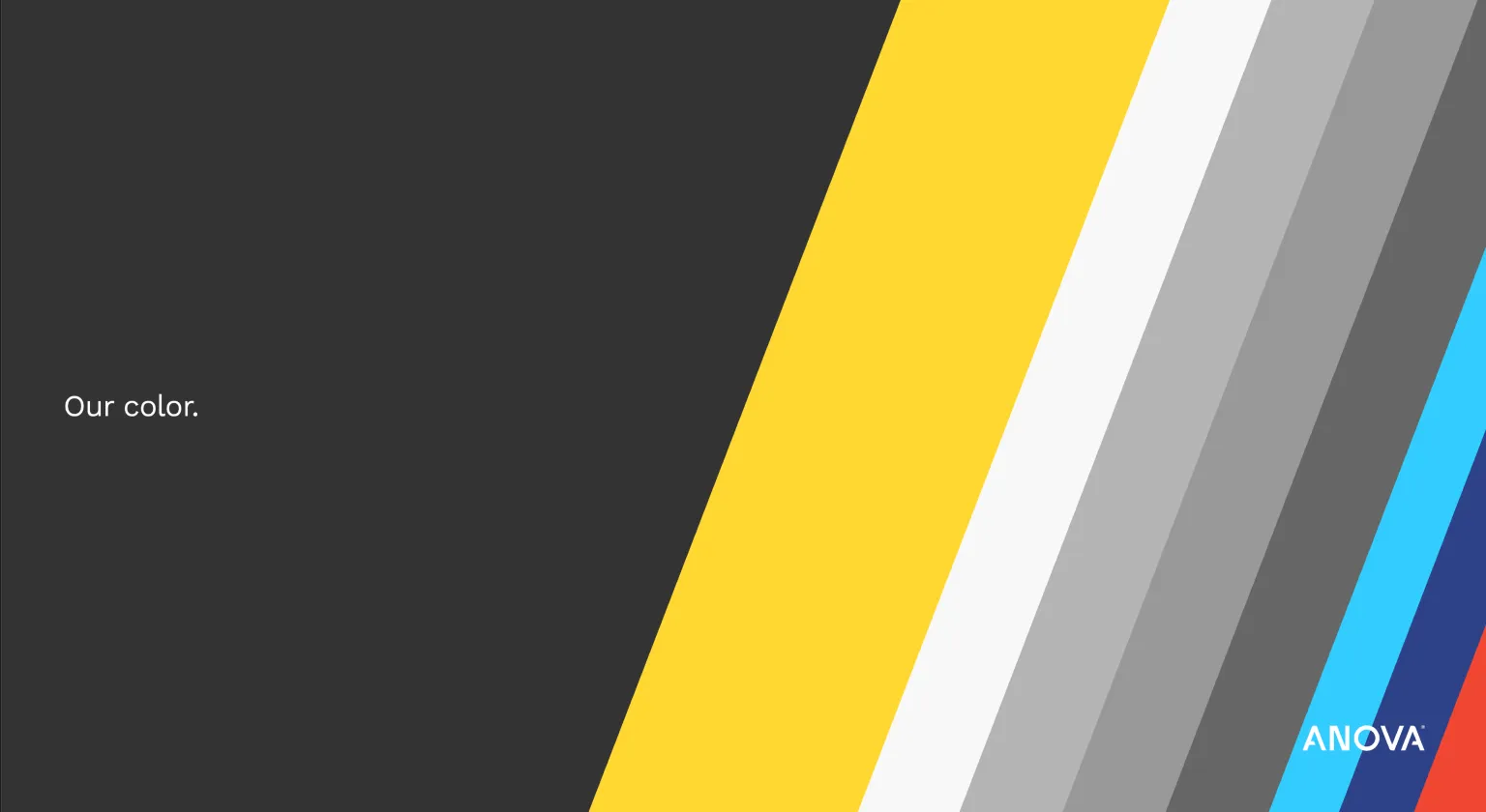 Anova — color palette
