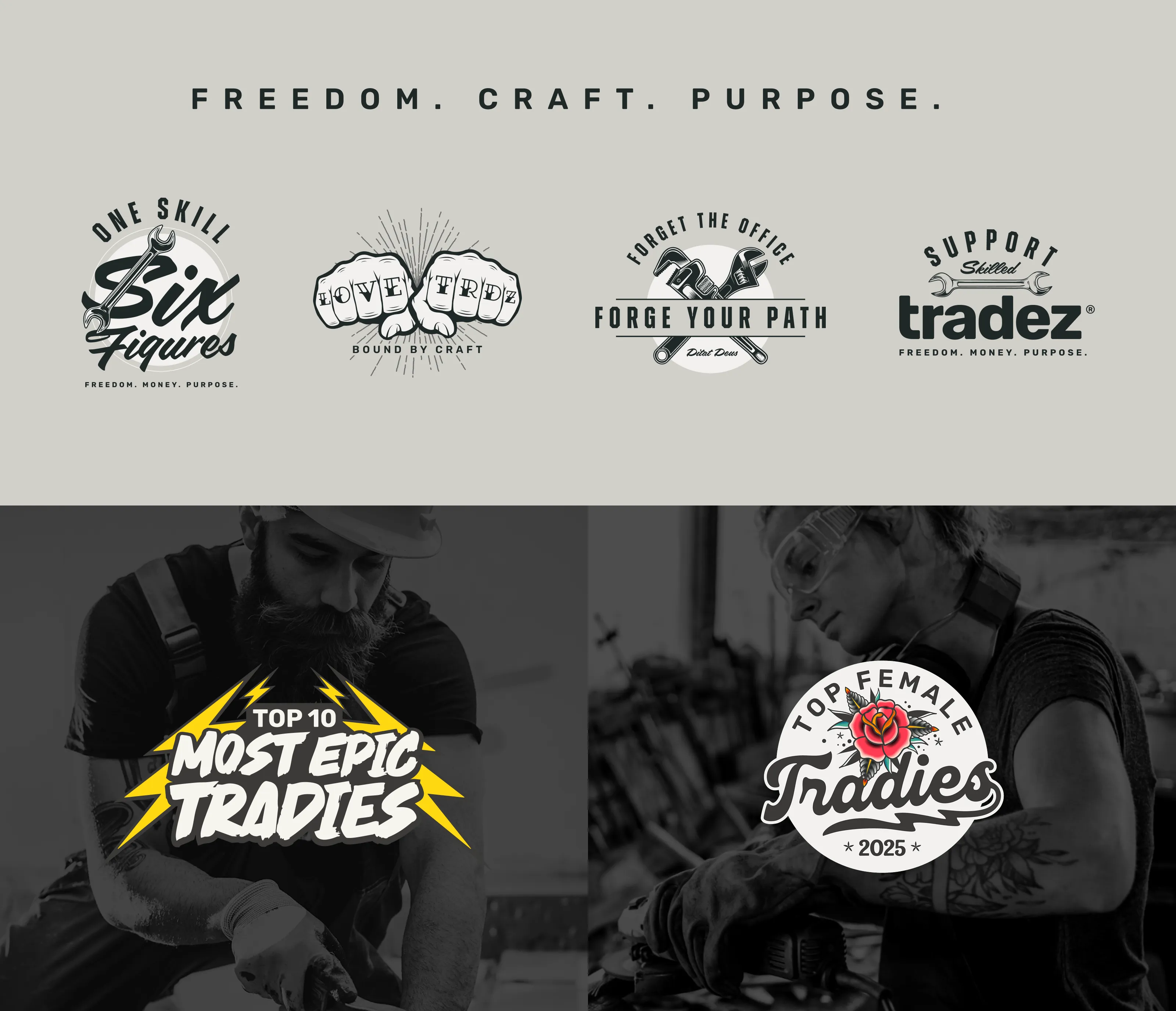 TRDZ — Freedom. Craft. Purpose.