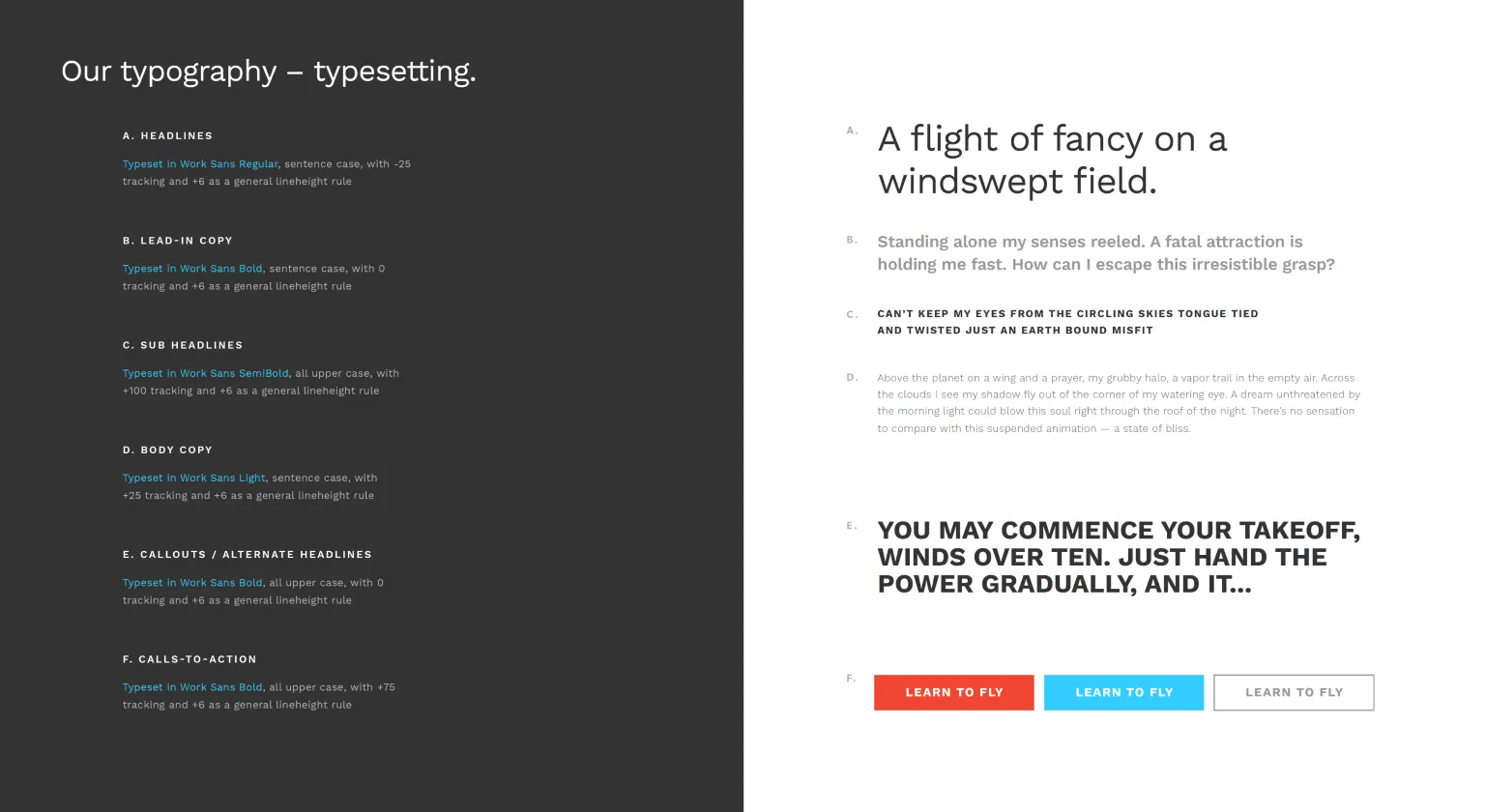 Anova — typography typesetting